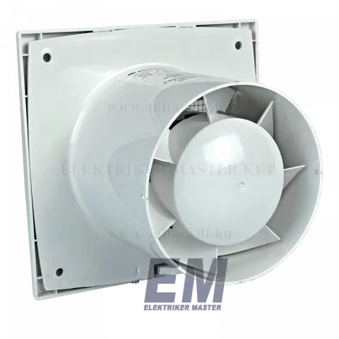 Elszívó Ventilátor 100 mm 14W Időzítős Siklócsapágyas Fehér Vents 100ST