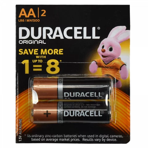 Duracell ceruza elem LR6/AA 1,5V MN1500 (2-es bliszter)
