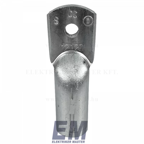 Szemes alumínium csősaru 120 mm2 8-as furattal DF-AS-120