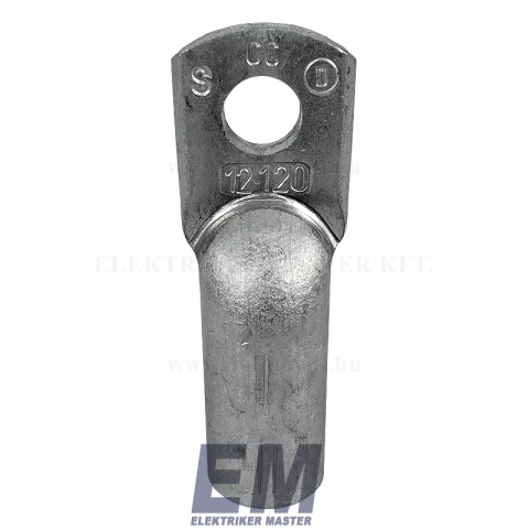 Szemes alumínium csősaru 120 mm2 12-es furattal DF-AS-120