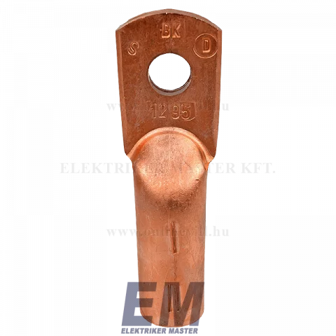 Szemes csősaru 95 mm2 8mm furattal vörösréz VS 95-8 DF-VS-095