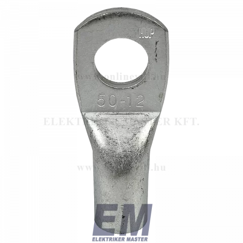 Szigeteletlen szemes csősaru 50 mm2 12-es furattal ónozott réz Haupa CL 50-12 (290982)