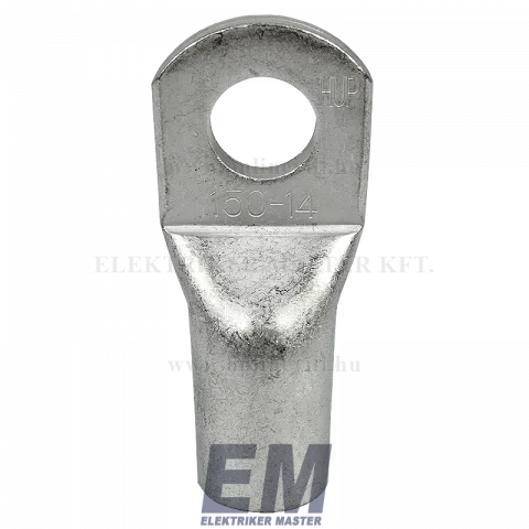 Szigeteletlen szemes csősaru 150 mm2 14-es furattal ónozott réz Haupa CL 150-14 (290017)