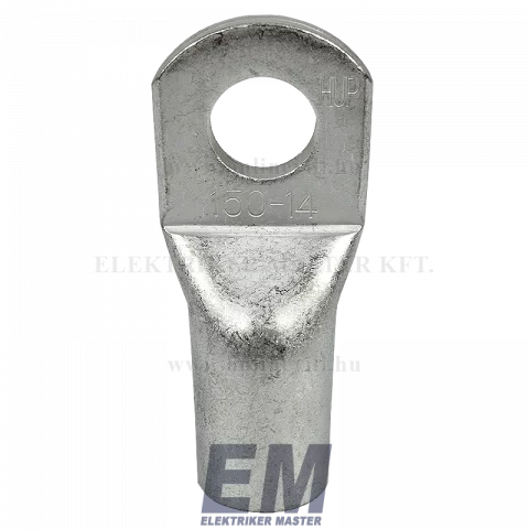 KIFUTÓ_Szigeteletlen szemes csősaru 150 mm2 14-es furattal ónozott réz Haupa CL 150-14 (290017)