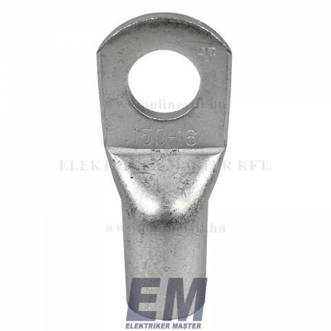 KIFUTÓ_Szigeteletlen szemes csősaru 150 mm2 16-os furattal ónozott réz Haupa CL 150-16 (290018)