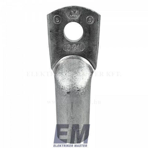 KIFUTÓ_Szigeteletlen szemes csősaru 240 mm2 14-es furattal ónozott réz Haupa CL 240-14 (290029)