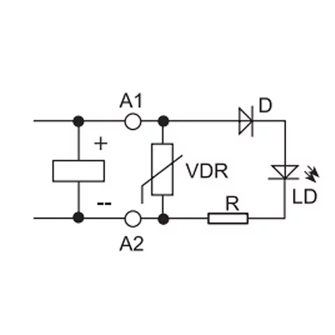 Finder LED visszajelző 95.05 foglalathoz 99.02.0.230.98