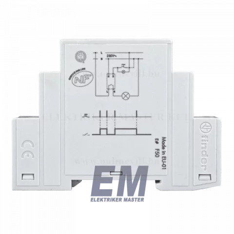 Impulzusrelé elektronikus 1modul 16A 1 (NO) záró érintkező Léptető relé Finder 13.81.8.230.0000