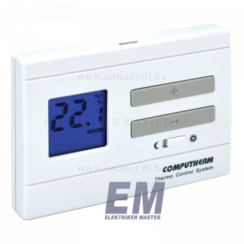 COMPUTHERM Q3 digitális szobatermosztát vezetékes termosztát