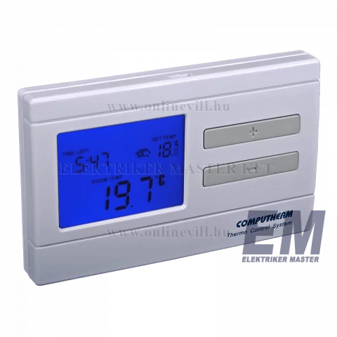 COMPUTHERM Q7 digitális szobatermosztát programozható