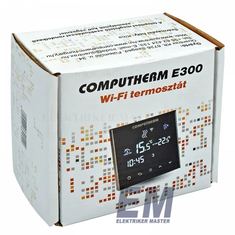 COMPUTHERM Wifi szoba termosztát E300