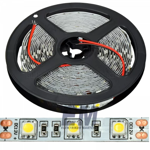 Led Szalag Beltéri Természetes Fehér SMD 5050 60LED 14,4W/m Optonica ST4827