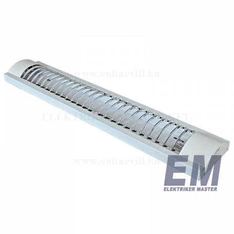 LED Fénycső Armatúra Tükrös 2x60 cm Led Fénycsőhöz Falon Kívüli Strühm Pogo