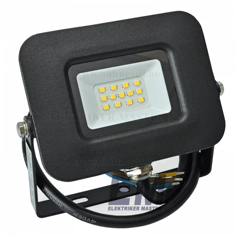 LED Reflektor 10W 4500K Fekete Optonica Epistar Chip Set FL5881