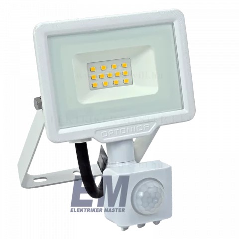 LED Reflektor Mozgásérzékelővel 10W 2700K Fehér Optonica SMD2 FL5932