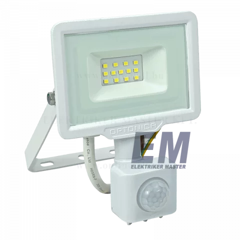 LED Reflektor Mozgásérzékelővel 10W 6000K Fehér Optonica SMD2 FL5930