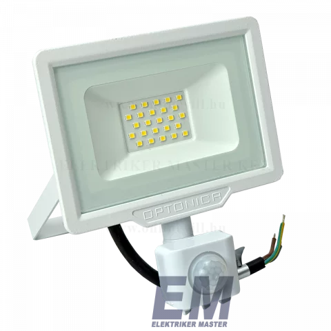 LED Reflektor Mozgásérzékelővel 20W 4500K Fehér Optonica SMD2 FL5934