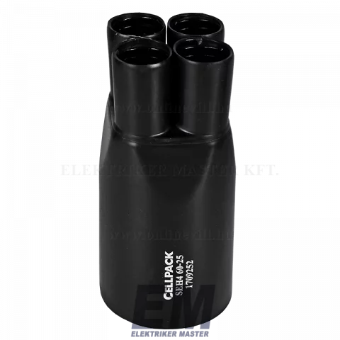 Zsugor Végelzáró Gatya Gyantás 4x35-150 mm2-es Földkábelhez Cellpack SEH4 60-25 (169477)