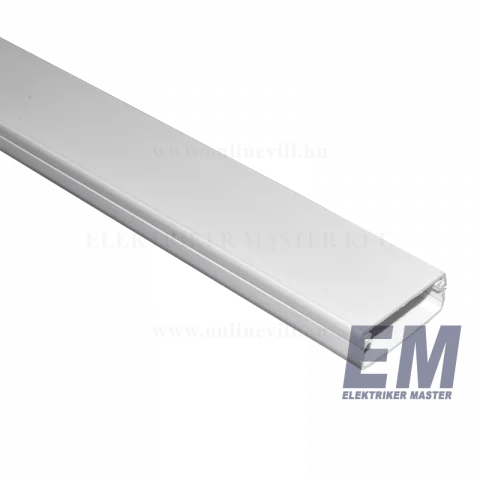 Kábelcsatorna 40x16 mm műanyag vezeték csatorna Fehér (84m/cs) Schneider ETK40316 MEGSZŰNT