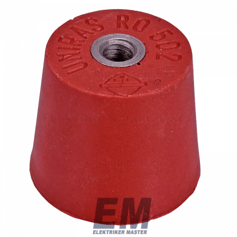 Támszigetelő RO-502 M6 (d25/D30 H27mm) Uniras