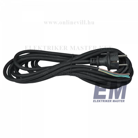 Flexo gumi kábel GT 3x1 5m vezetékkel Steck SHL3105