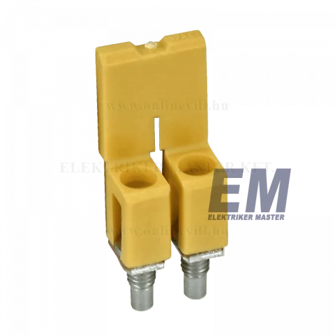 Sorkapocs kereszt összekötő rövidzár szigetelt Weidmüller WQV 2,5/2 (1053660000)