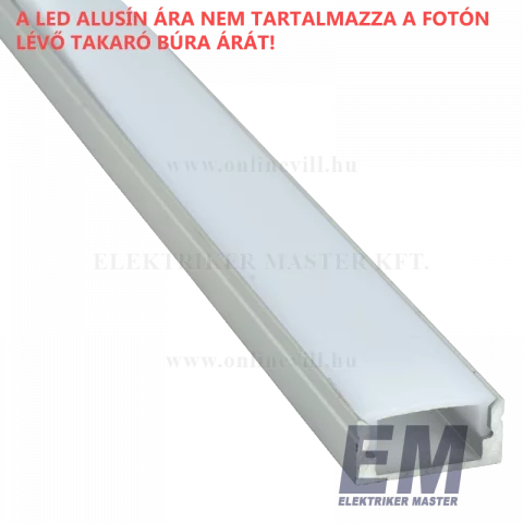 Led Szalag Profil Sín Falon Kívüli 1m 41010A1