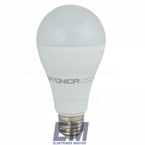 E27 LED Izzó 18W 6000K hideg fehér prémium A70 Optonica SP1748