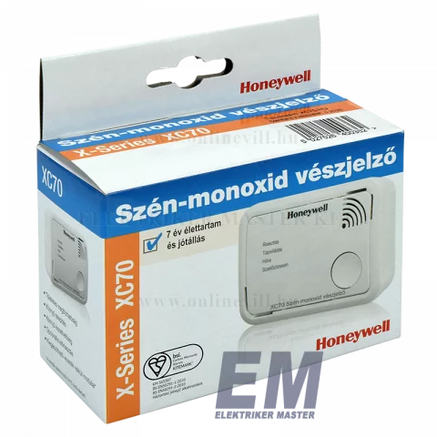 Szén-monoxid vészjelző, Honeywell XC70-HU-A